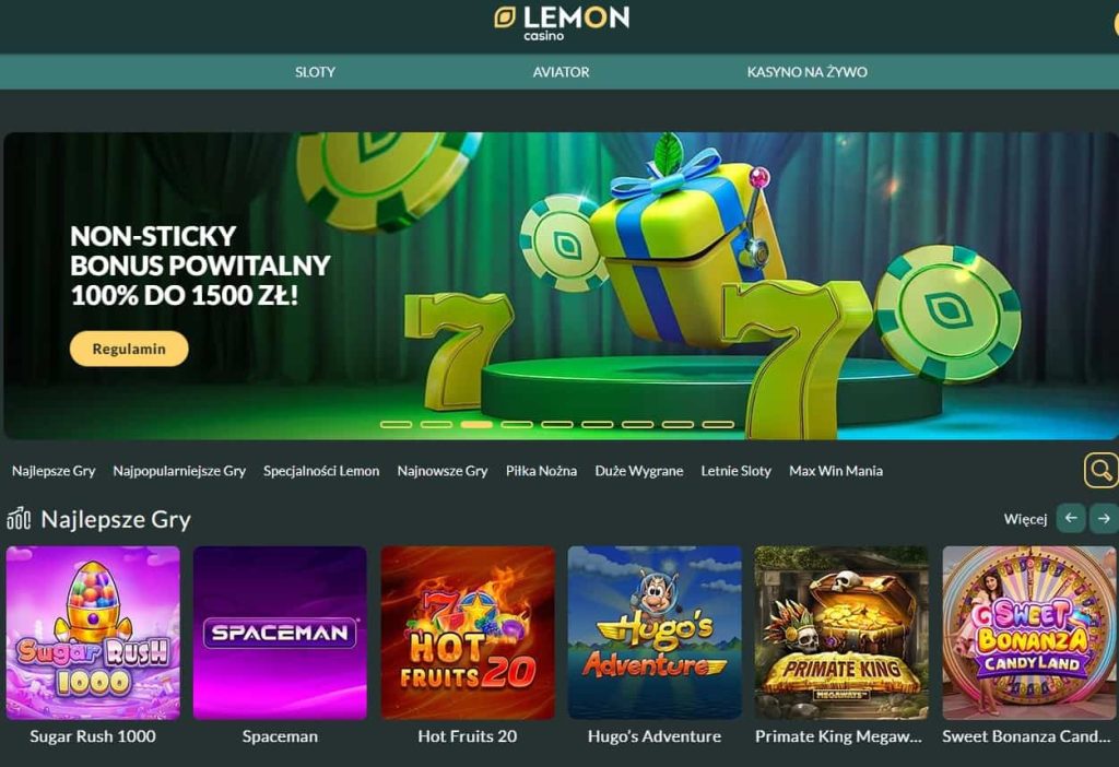 Lemon Casino strona główna